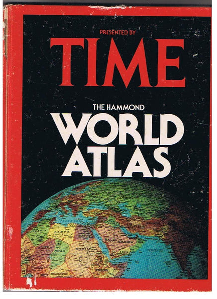 The Hammond World Atlas: Presented By Time [Hardcover] Time-Life Books - Wide World Maps & MORE!