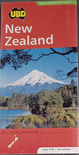 New Zealand (UBD National & International Map) [Map] unknown author