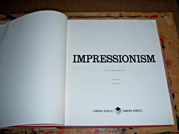 Impressionism [Hardcover] Editors of Realites