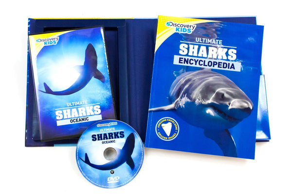 Discovery Kids Ultimate Sharks Encyclopedia: Extraordinary Facts, Amazing Images, Awesome Knowledge (Discovery Book+dvd) Parragon and De Ste Croix, Philip