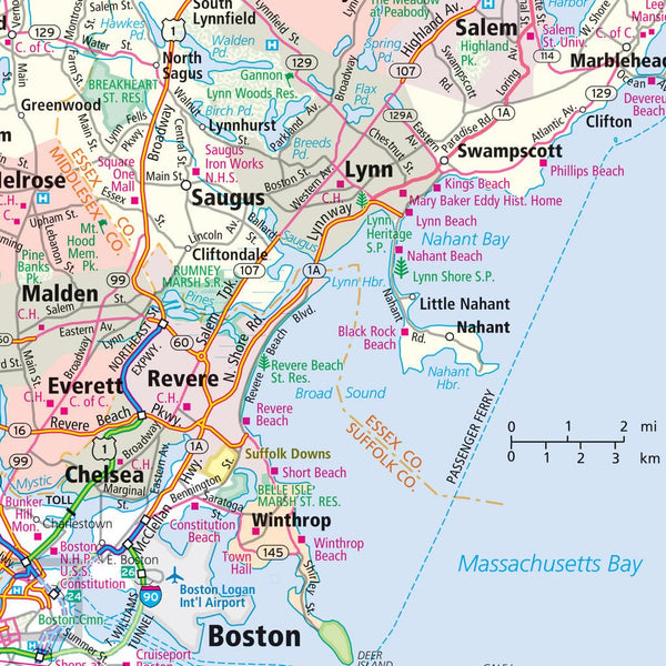 New England Regional Map