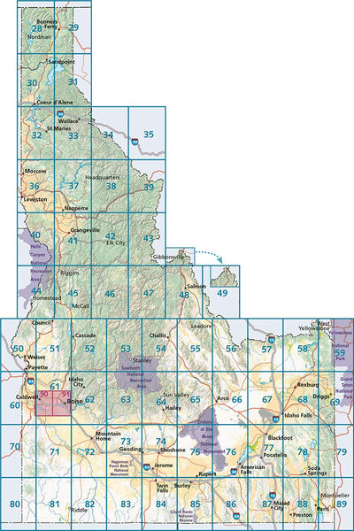 Idaho Road and Recreation Atlas - Wide World Maps & MORE!