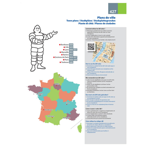 Atlas Routier France 2024 (A4-Broche) [Paperback] unknown author - Wide World Maps & MORE!