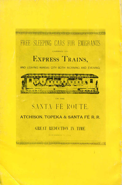 The birth of the Atchison, Topeka, and Santa Fe Railroad [Paperback] Snell, Joseph W and Photos