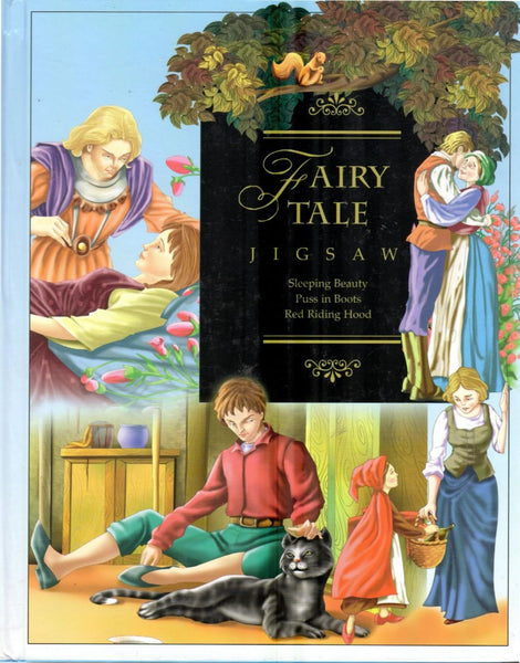 Fairy Tale Jigsaw Book Sleeping Beauty, Puss in Boots, Red Riding Hood [Hardcover] INNOVAGE