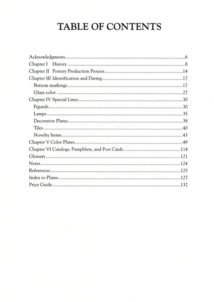 The Collector's Encyclopedia of Van Briggle Art Pottery: An Identification & Value Guide Sasicki, Richard and Fania, Josie