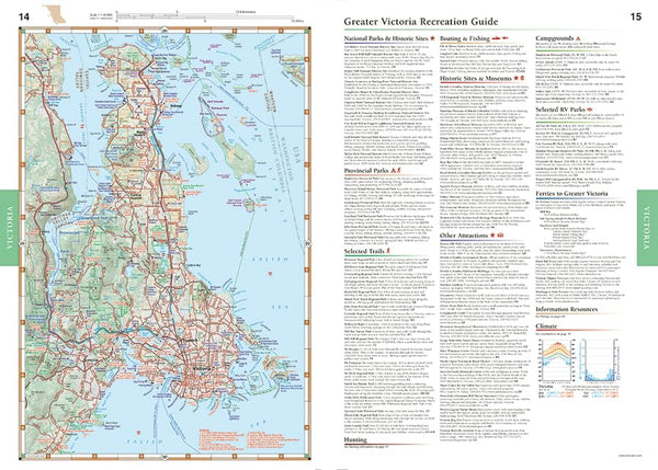 British Columbia Road & Recreation Atlas - Wide World Maps & MORE!