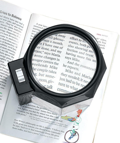 Iluminated Magnifier: 5× Magnification