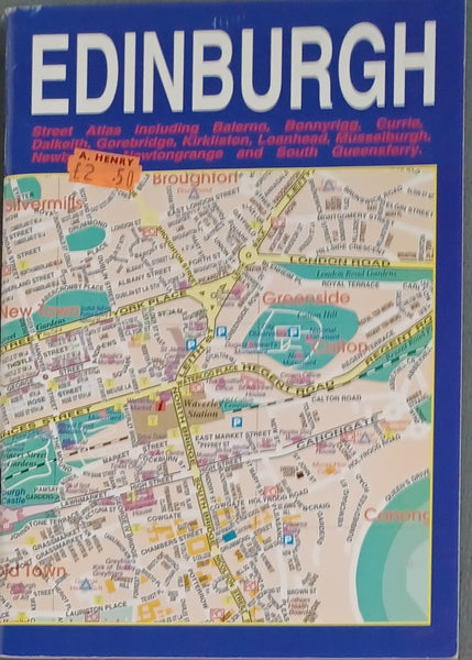 Edinburgh Atlas [Paperback] John Reid