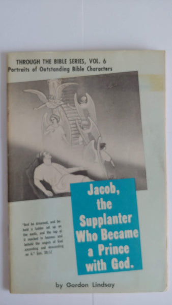 Jacob THe Supplanter Who Became A Prince with God [Paperback] unknown author - Wide World Maps & MORE!