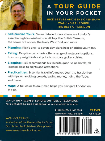 Rick Steves' Pocket London [Paperback] Steves, Rick and Openshaw, Gene - Wide World Maps & MORE!