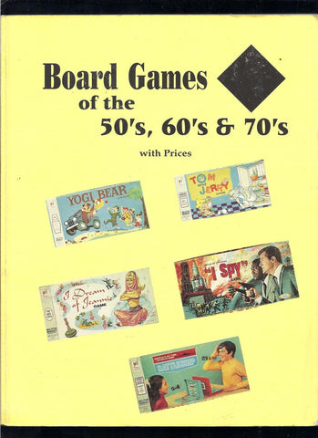 Board Games of the 50's, 60's, and 70's: With Prices [Paperback] Dilley, David