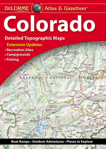 Delorme Atlas & Gazetteer: Colorado [Map] Delorme