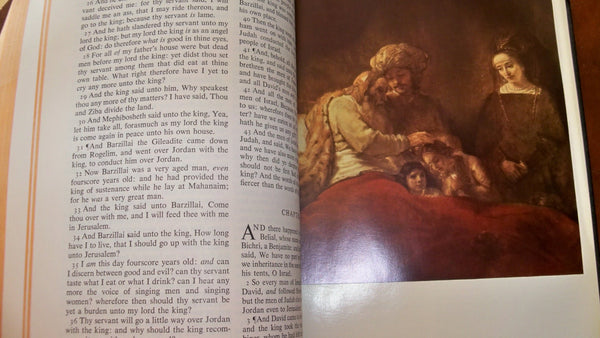 The Holy Bible REMBRANDT Edition Authorized King James Version & Family Record, etc., etc. [Hardcover] Rembrandt Edition and Fritz Kredel and Rembrandt