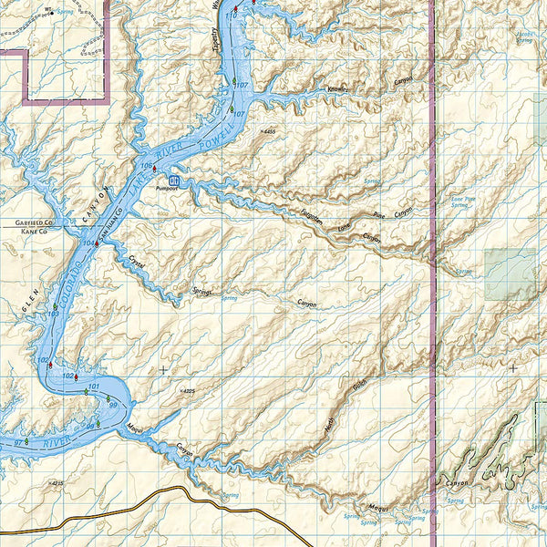 Glen Canyon National Recreation Area (Trails Illustrated Map, 213) - Wide World Maps & MORE!