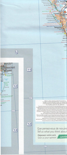 Deep South Including Florida Road and Tourist Map (Regional 177) [Map] MTP - Wide World Maps & MORE!