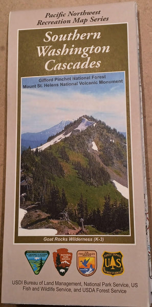 Southern Washington Cascades (Pacific Northwest Recreation Map Series) [Map] Staff