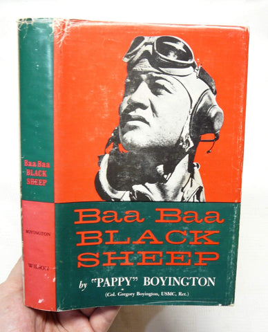 Baa Baa Black Sheep Inscribed [Hardcover] Pappy Boyington - Wide World Maps & MORE!