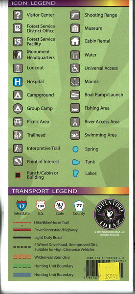 Arizona Hunt Unit 27 Hunting/Recreation Map [Map] Kevin Diaz