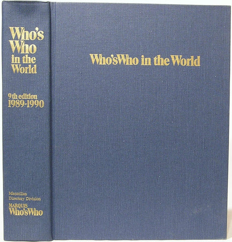 Who's Who in the World [Hardcover] Marquis Who's Who