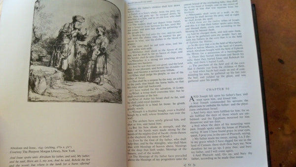 The Holy Bible REMBRANDT Edition Authorized King James Version & Family Record, etc., etc. [Hardcover] Rembrandt Edition and Fritz Kredel and Rembrandt