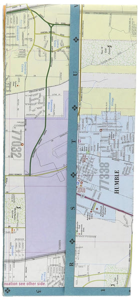 Houston, Texas Street Map