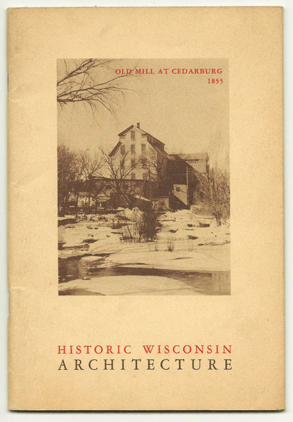 Historic Wisconsin architecture Perrin, Richard W. E - Wide World Maps & MORE!