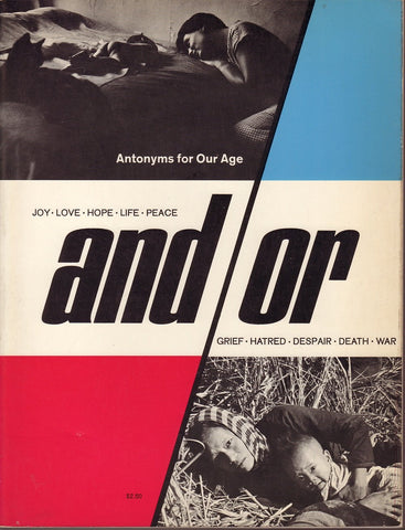 AND/OR: Antonyms For Our Age [Paperback] Morris, Marjorie & Don Sauers - Wide World Maps & MORE!