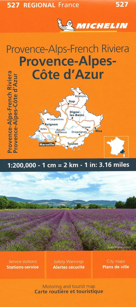 Provence-Alps-French Riviera (France Regional 527) - Wide World Maps & MORE!