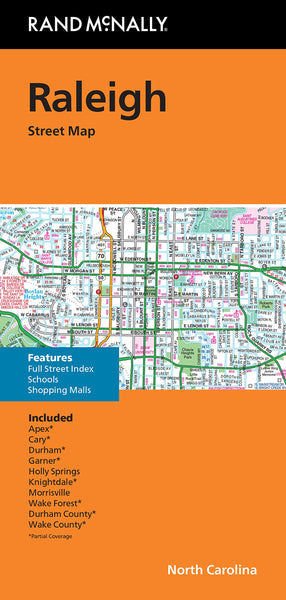 Rand McNally Folded Map: Raleigh Street Map [Map] Rand McNally