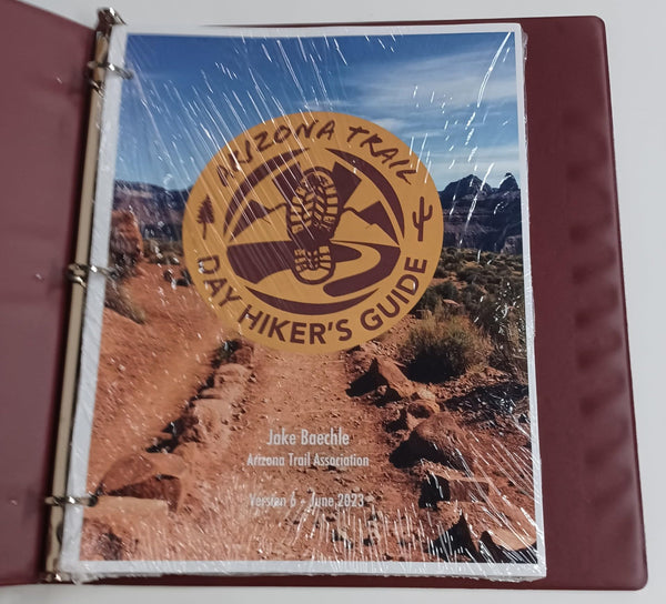 Arizona Trail Day Hiker's Guide - Binder [Notebook] - Wide World Maps & MORE!