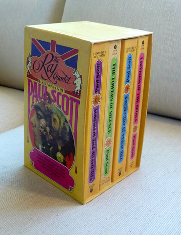 The Raj Quartet: A Division of the Spoils, The Towers of Silence, The Day of the Scorpion, The Jewel in the Crown (Four Volume Boxed Set) [Paperback] Paul Scott