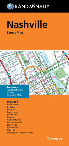 Nashville Street Map