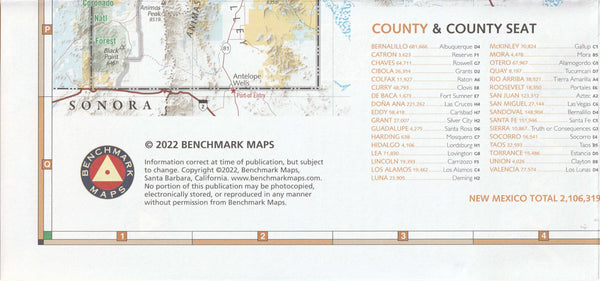 Land of Enchantment: New Mexico Recreation Map [Map] BM Maps - Wide World Maps & MORE!