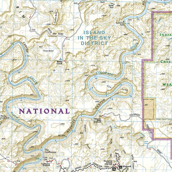 Canyonlands National Park (Trails Illustrated Map 210)