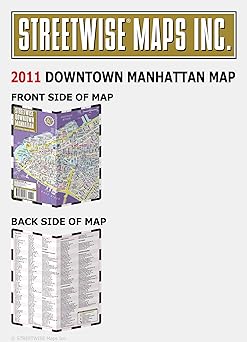 Streetwise Downtown Manhattan: City Street Map of Downtown Manhattan - Wide World Maps & MORE!