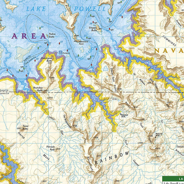 Glen Canyon National Recreation Area (Trails Illustrated Map, 213) - Wide World Maps & MORE!