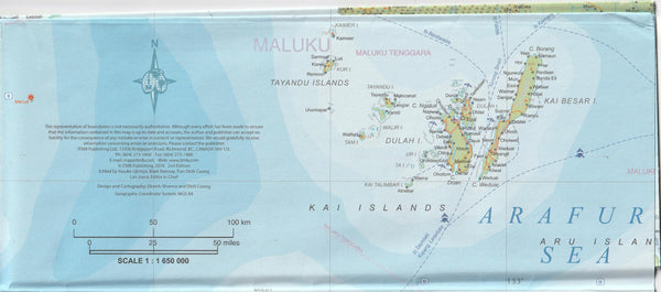 New Guinea (Scale 1:2,000,000 East / Scale 1:1,650,000 West) [Map] Lan Joyce - Wide World Maps & MORE!