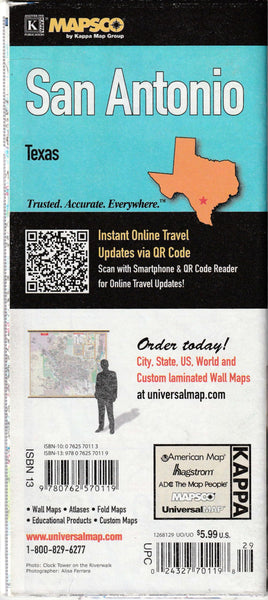 Street Map San Antonio, Texas