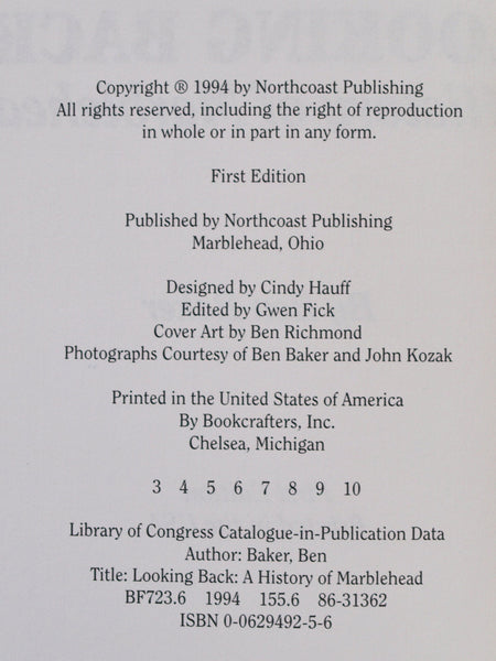 Looking back: A history of Marblehead Baker, Ben - Wide World Maps & MORE!