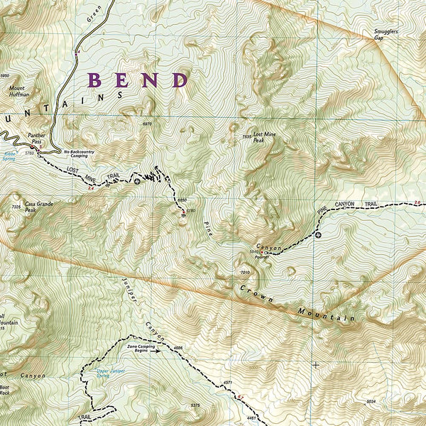 Big Bend National Park, Texas (Trails Illustrated Map, 225)