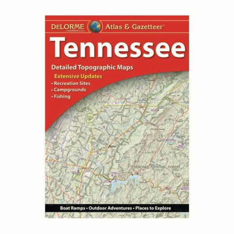 Delorme Atlas & Gazetteer: Tennessee Rand McNally