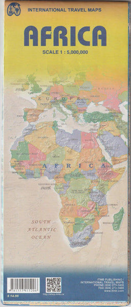 Africa (Scale 1:5,000,000) [Map] Yusuke Ujimiya; Tran Dinh Cuong and Lan Joyce