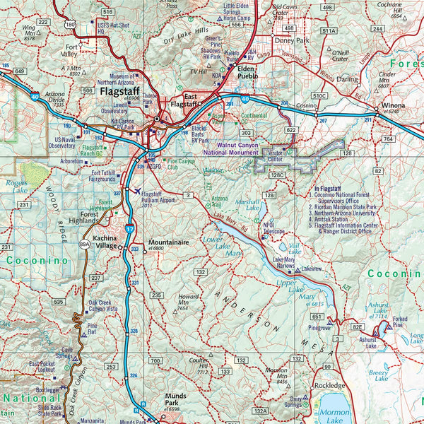 Arizona Road and Recreation Atlas - Wide World Maps & MORE!