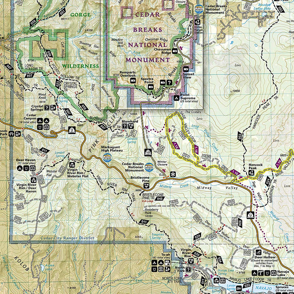 Cedar City | Markagunt Plateau (Trails Illustrated Map #702)