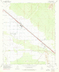 Marana, Arizona 1975 (7.5'×7.5' Topographic Quadrangle) - Wide World Maps & MORE!