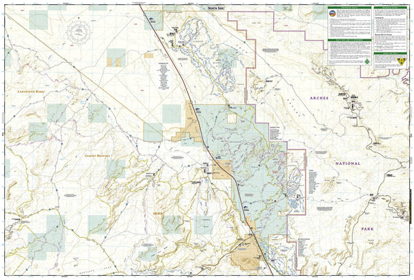 Moab Area West: Klondike Bluffs, Dead Horse Point Map (National Geographic Trails Illustrated Map, 506) [Map] National Geographic Maps - Wide World Maps & MORE!