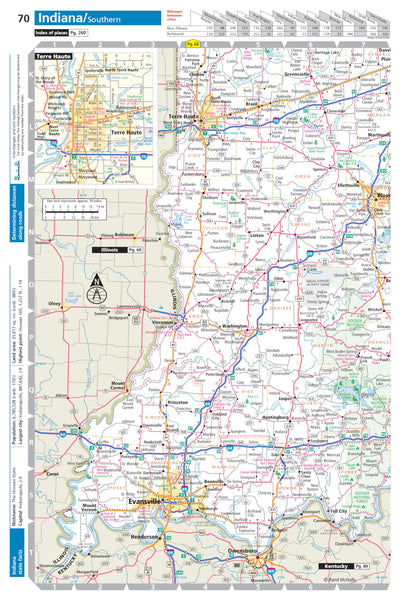 Large Scale Road Atlas 2025 (Used - Very Good)