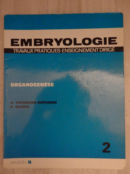 embryologie f. 2-organogenese [Paperback] TUCHMANN - Wide World Maps & MORE!