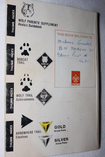 Wolf Cub Scout Book (50th Anniversary Edition ) [Paperback] Boy Scouts of America